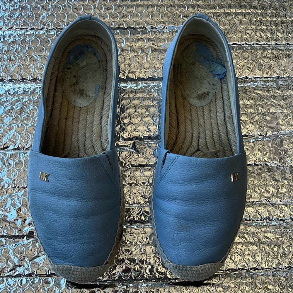 Michael Kors Slate Blue Espadrille Shoes